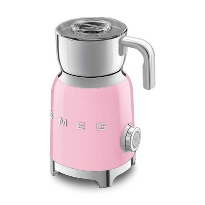 Ekspres do kawy Smeg MFF11PKEU Mleczny Krem Styl 50's Cadillac różowy