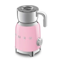Ekspres do kawy Smeg MFF11PKEU Mleczny Krem Styl 50's Cadillac różowy
