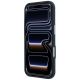 5. Etui BMW Sign Deboss Quilted Metal Logo MagSafe na iPhone 17 Pro / 18 Pro - niebieskie
