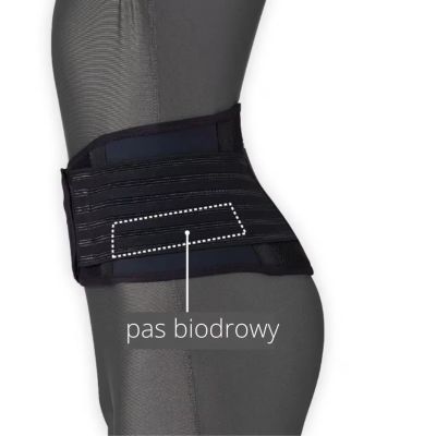 4. Stabilizator odcinka lędźwiowego pas Zamst- ZW-5