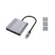 Conceptronic DONN13G stacja dokująca Przewodowa USB 3.2 Gen 1 (3.1 Gen 1) Type-C Szary
