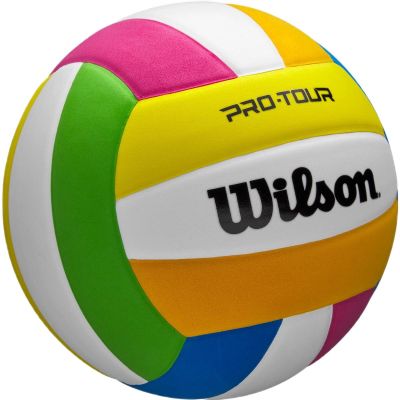 2. PIŁKA SIATKOWA WILSON PRO TOUR VB MULTICOLOR