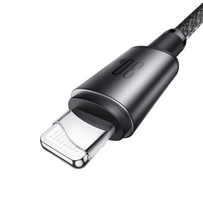 2. Kabel Joyroom S-A50 Unlimited Series 30W USB-C - Lightning z organizerem magnetycznym 1,2m - szary