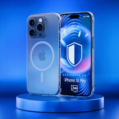 10. Etui 3mk Just20g MagCase na iPhone 16 Pro - przezroczyste