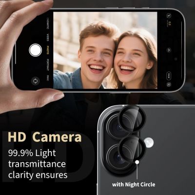 3. Osłona aparatu Tech-Protect Camring Fit+ na Xiaomi Redmi Note 15 Pro 5G / 15 Pro+ - czarna