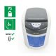 5. Niszczarka Leitz IQ OptiMax Home Office 225, 15l, P5, 6 kartek, Automatyczny Start/Stop, Funkcja cofania, Obrotowy pojemnik - 33% większa pojemność na ścinki