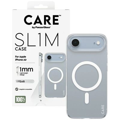 4. Etui CARE by PanzerGlass SL1M MagSafe na iPhone Air - przezroczyste