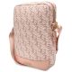 2. Torba Guess GCube Stripes na tablet 10" - różowa