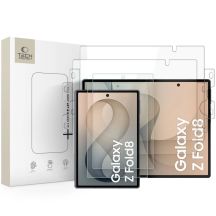 Szkło hartowane Tech-Protect Glass Fit+ 2-Pack + Folia hydrożelowa Tech-Protect Hydro Flex+ 2-Pack - przezroczyste