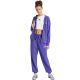 6. Spodnie damskie adidas Essentials Linear French Terry Cuffed fioletowe KF8363