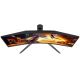41. Monitor AOC CU34G4Z 34-calowy, Szybkie VA, WQHD 21:9, 240 Hz, 1 ms, 3440 x 1440 pikseli, 450 cd/m2, ilość portów HDMI: 2, kolor czarny