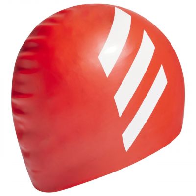 3. Czepek pływacki adidas 3-Stripes Silicone Jr HE5081