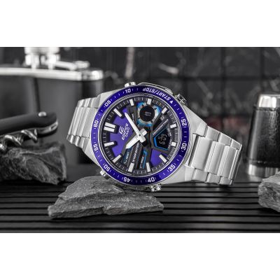 5. Zegarek Męski CASIO EDIFICE EFV-C110D-2AVEF + BOX