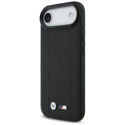2. Etui BMW M Quilted Logo MagSafe na iPhone 17 Air - czarne