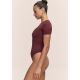 2. Body CASALL Studio Body Short Sleeve kolor bordowy