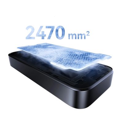 16. Powerbank Baseus EnerCore CR11 20000mAh 100W ze zwijanym kablami USB-C - czarny