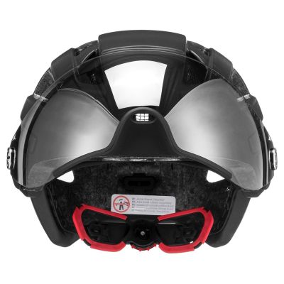 5. Kask rowerowy UVEX Finale visor 56-61cm, black matt