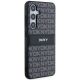 3. Etui DKNY Leather Mono Stripe & Metal Logo na Samsung Galaxy S24+ - czarne