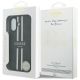 8. Etui Guess 4G Printed Stripes MagSafe na iPhone 17 -czarne