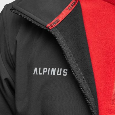 14. Kurtka Softshell Alpinus Stenshuvud czarna BR43371