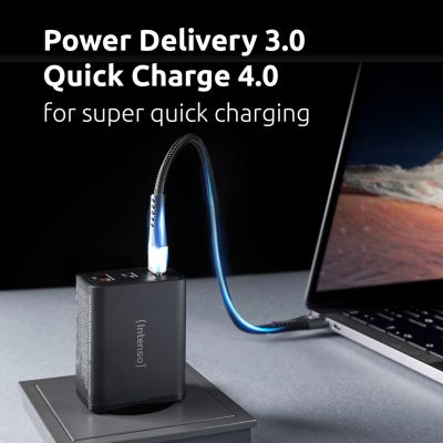 12. Intenso 7806510 adapter zasilający/ inwentor Wewnętrzna 65 W Czarny