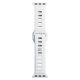 12. Pasek silikonowy 3mk Silicone Watch Strap do Apple Watch 42 / 44 / 45 / 49 mm - biały