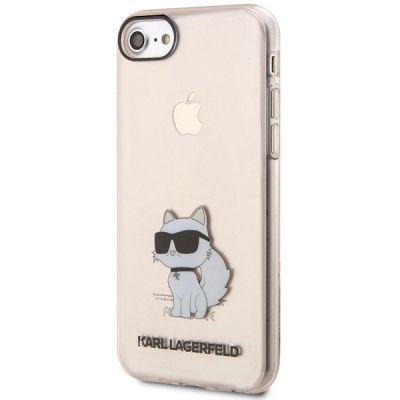 2. Etui Karl Lagerfeld Ikonik Choupette na iPhone 7 / 8 / SE 2020 / SE 2022 - różowe
