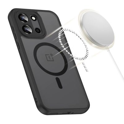 3. Etui Tech-Protect Magmat MagSafe na OnePlus Nord 6 - czarne matowe