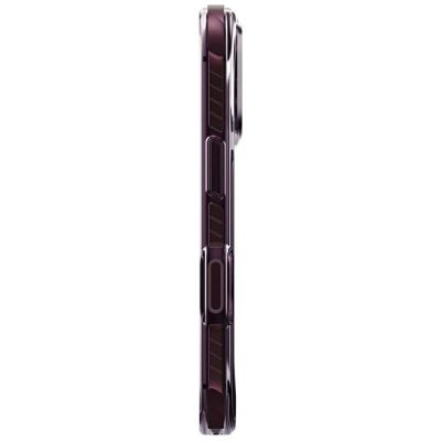 4. Etui UNIQ Combat Magclick Charging na iPhone 18 Pro / 17 Pro - burgundowe
