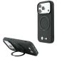 Etui BMW Kevlar Ring Stand 360 MagSafe na iPhone 18 Pro Max / 17 Pro Max - czarne