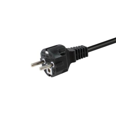 3. Equip 112183 kabel zasilające Czarny 10 m CEE7/7 CEE7/3