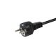 3. Equip 112183 kabel zasilające Czarny 10 m CEE7/7 CEE7/3