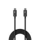 2. Lindy 31130 kabel Thunderbolt 1 m 80 Gbit/s Czarny