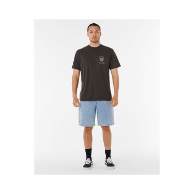 Koszulka RIP CURL SHAPER ADDRESS TEE czarna