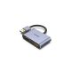 UNITEK V1304A adapter kablowy 0,15 m USB Typu-A HDMI + VGA (D-Sub) Szary