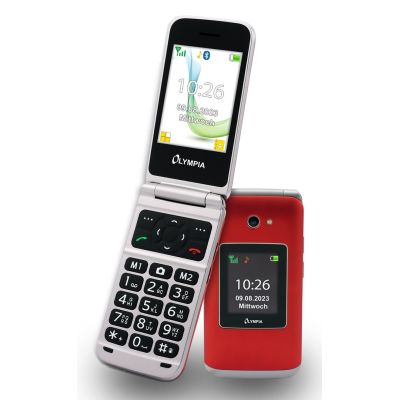 2. Olympia VITUS 4G 7,11 cm (2.8") 147 g Czerwony Aparat w telefonie