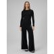 8. Longsleeve slim z prążkowanej dzianiny damski 4F 4FRAW25TLONF656-20S