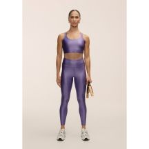 Legginsy damskie Casall Glitz High Waist Tights fioletowy - M