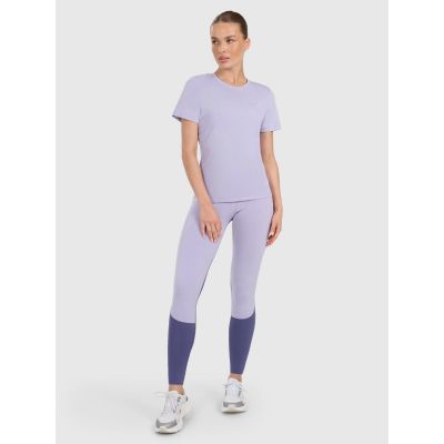 7. Koszulka treningowa regular szybkoschnąca damska 4F 4FWAW25TFTSF1516-34S