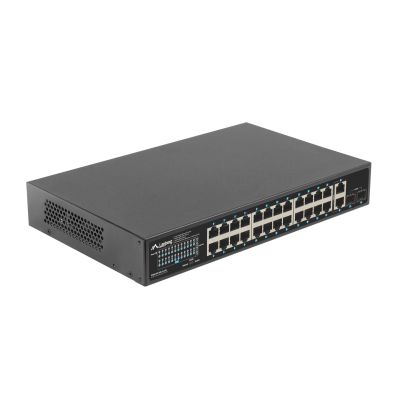 11. Lanberg RSGE-24P-2GE-2S-250 łącza sieciowe Nie zarządzany