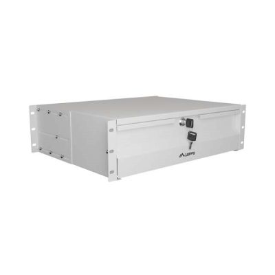 7. LANBERG SZUFLADA DO SZAF 19" 3U 360MM SZARA