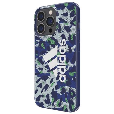 3. Etui Adidas OR SnapCase Leopard na iPhone 13 / iPhone 13 Pro - niebieskie