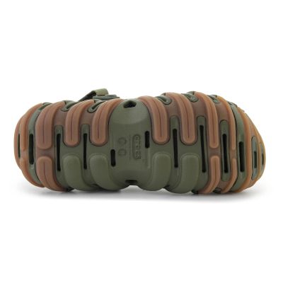 7. CROCS ECHO GUM RO CLOG ARMY GREEN 211675-309