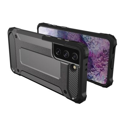 8. Hybrid Armor pancerne hybrydowe etui pokrowiec Samsung Galaxy S22+ (S22 Plus) czarny