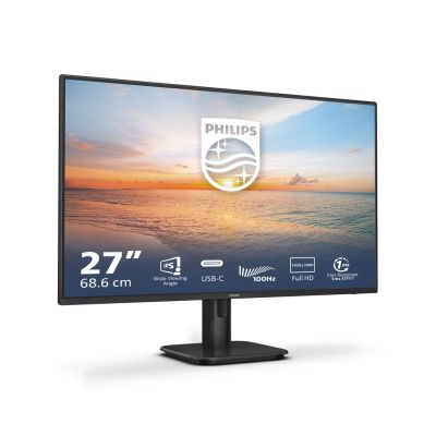 4. Philips 1000 series 27E1N1300A/00 monitor komputerowy 68,6 cm (27") 1920 x 1080 px Full HD LCD Czarny