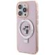 2. Etui Karl Lagerfeld Ring Stand Karl&Choupettte MagSafe do iPhone 15 Pro Max - różowe