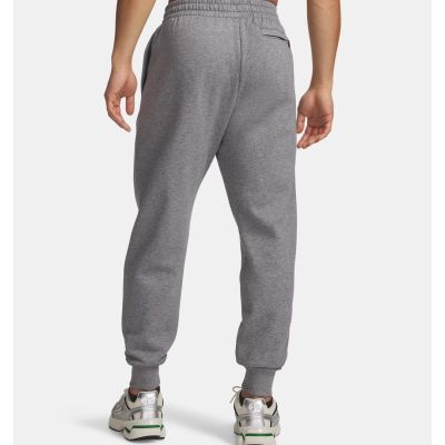 6. Spodnie męskie Under Armour Rival Fleece Joggers szare 1379774 025 XL