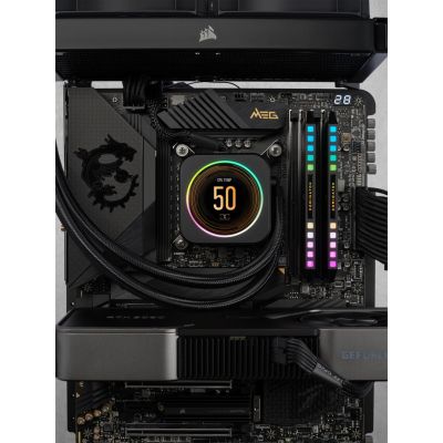 3. Corsair Dominator CMT64GX5M2B6600C32 moduł pamięci 64 GB 2 x 32 GB DDR5 6600 MHz