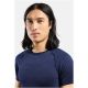 6. Koszulka męska Odlo BL TOP crew neck s/s PERFORMANCE LIGHT niebieska