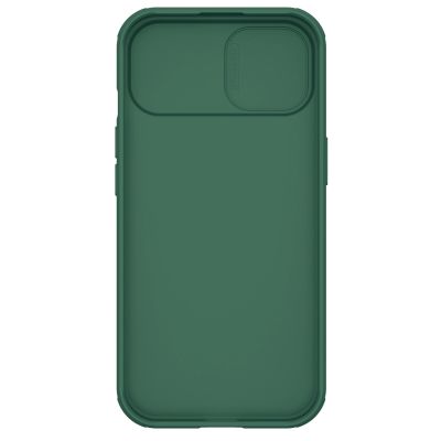 6. Pancerne etui Nillkin CamShield Pro Magnetic Case do iPhone 15 Plus z osłoną na aparat - zielone